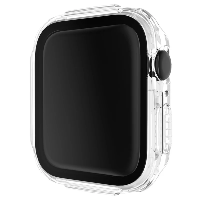 Supersauber Apple Smartwatch Universell Hülle mit Displayschutz in Plastik und Gehärtetes Glas