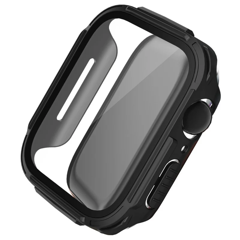 Supersauber Apple Smartwatch Universell Hülle mit Displayschutz in Plastik und Gehärtetes Glas