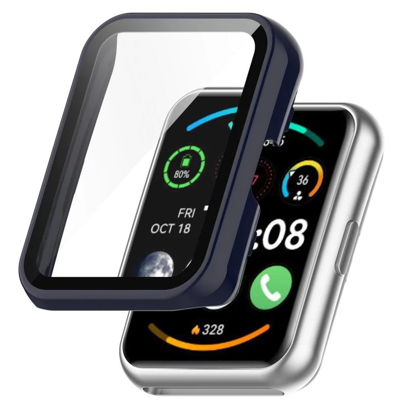 Absolut Gut Oppo Watch Free Hülle mit Displayschutz in Plastik und Gehärtetes Glas