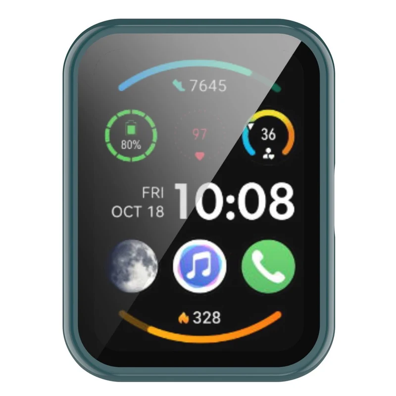 Absolut Gut Oppo Watch Free Hülle mit Displayschutz in Plastik und Gehärtetes Glas