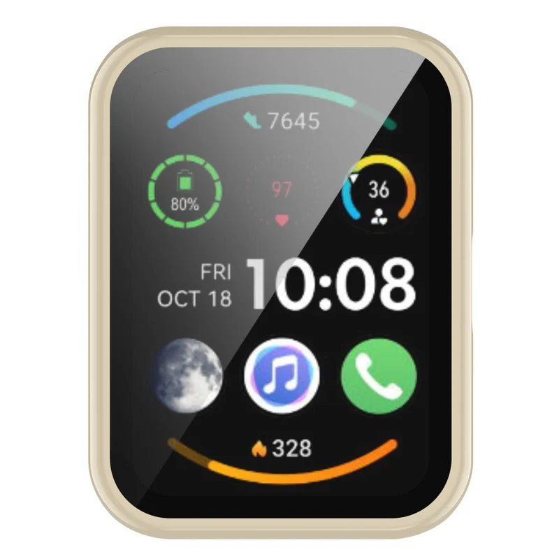 Absolut Gut Oppo Watch Free Hülle mit Displayschutz in Plastik und Gehärtetes Glas