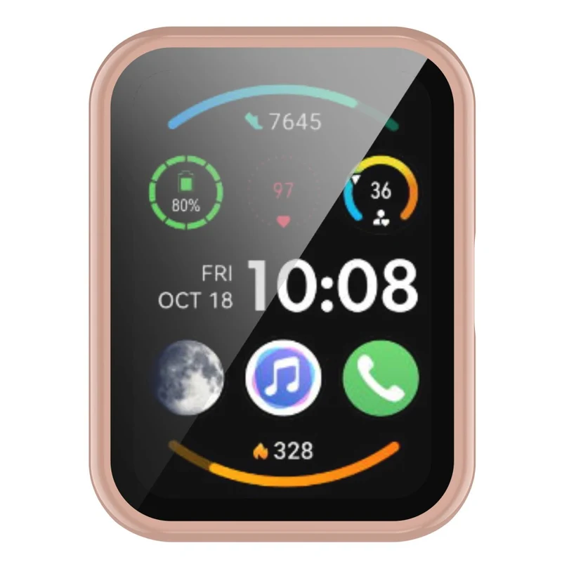 Absolut Gut Oppo Watch Free Hülle mit Displayschutz in Plastik und Gehärtetes Glas