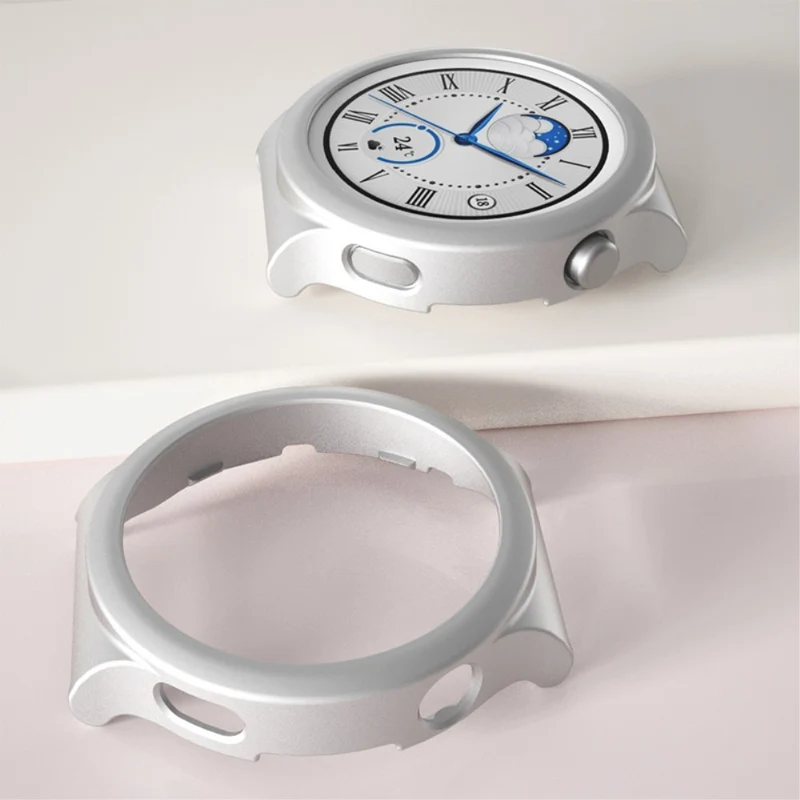 Super Schön Huawei Watch GT 3 Pro 43mm Hülle mit Displayschutz in Gehärtetes Glas