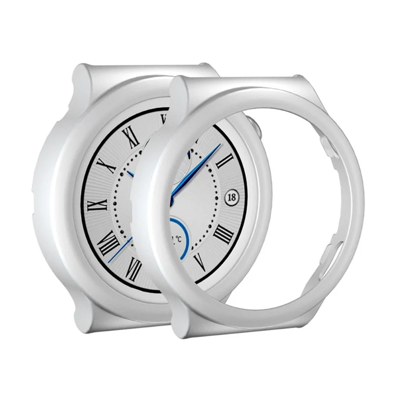 Super Schön Huawei Watch GT 3 Pro 43mm Hülle mit Displayschutz in Gehärtetes Glas