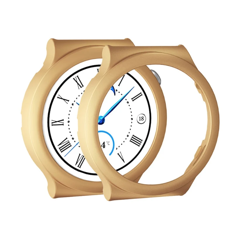 Super Schön Huawei Watch GT 3 Pro 43mm Hülle mit Displayschutz in Gehärtetes Glas