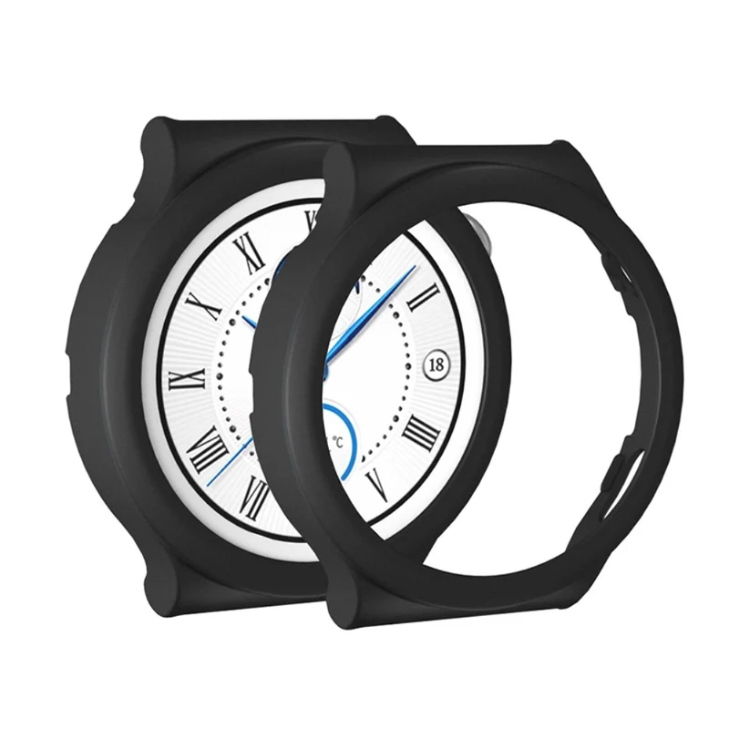 Super Schön Huawei Watch GT 3 Pro 43mm Hülle mit Displayschutz in Gehärtetes Glas