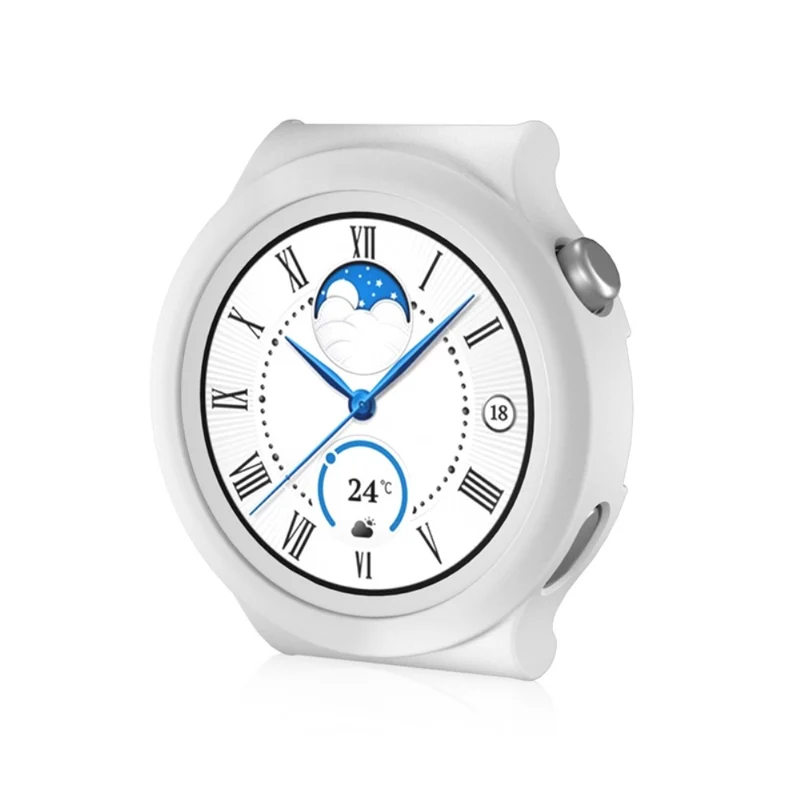 Super Schön Huawei Watch GT 3 Pro 43mm Hülle mit Displayschutz in Gehärtetes Glas