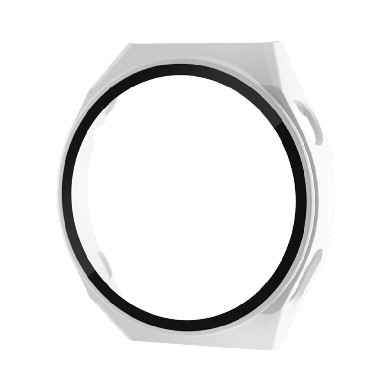 Mega Modisch Huawei Watch GT 3 Pro 46mm Hülle mit Displayschutz in Gehärtetes Glas