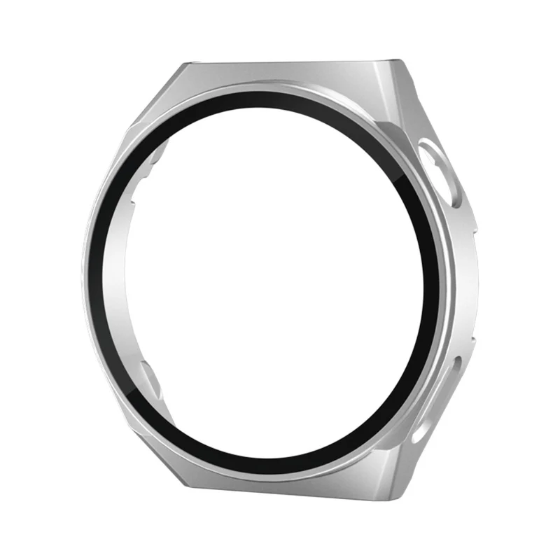 Mega Modisch Huawei Watch GT 3 Pro 46mm Hülle mit Displayschutz in Gehärtetes Glas