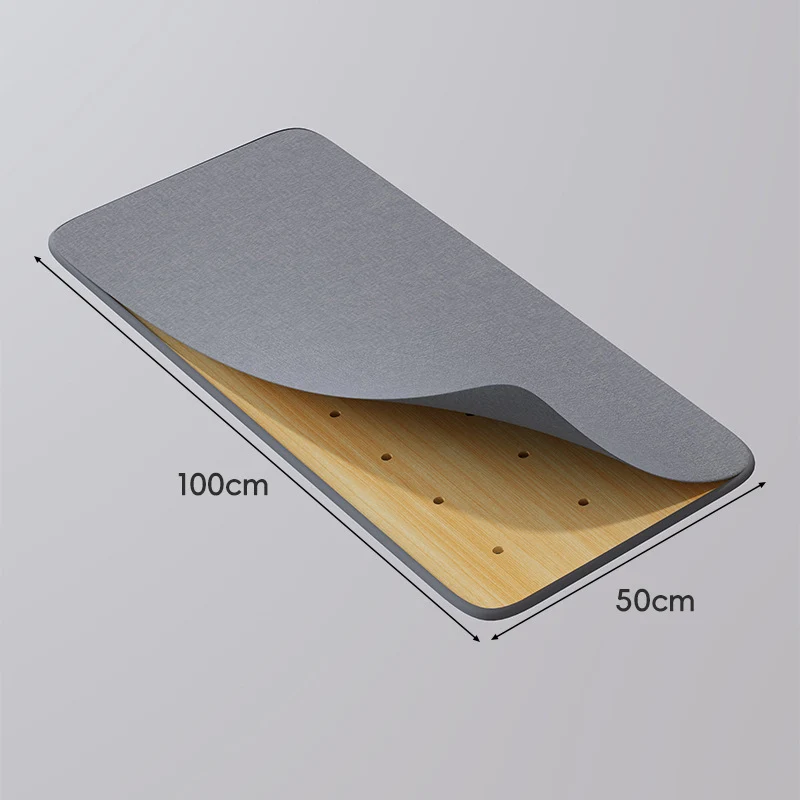 Große perforierte Bambusregalplatte mit belüftetem Lattendesign