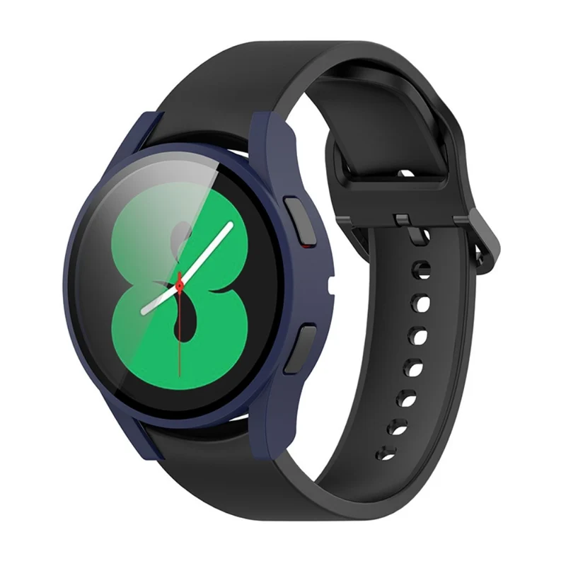 Großartig Samsung Galaxy Watch 4 (40mm) Hülle mit Displayschutz in Plastik und Gehärtetes Glas