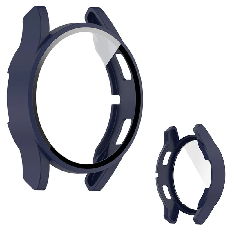 Unglaublich Schön Samsung Galaxy Watch 4 (44mm) Hülle mit Displayschutz in Plastik und Gehärtetes Glas