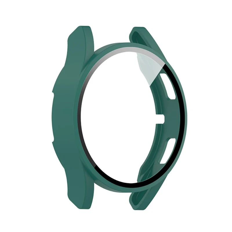 Unglaublich Schön Samsung Galaxy Watch 4 (44mm) Hülle mit Displayschutz in Plastik und Gehärtetes Glas