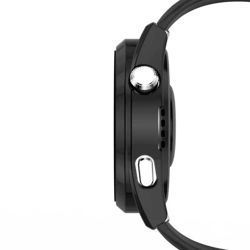 Auffallend Stilvoll Huawei Watch 3 Hülle mit Displayschutz in Plastik und Gehärtetes Glas