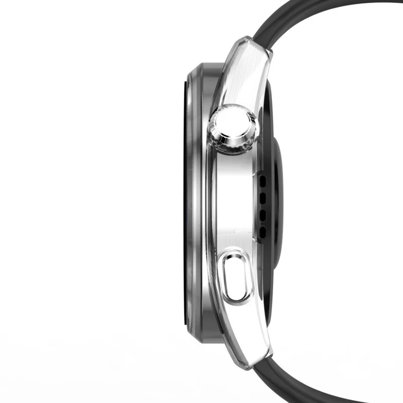 Auffallend Stilvoll Huawei Watch 3 Hülle mit Displayschutz in Plastik und Gehärtetes Glas