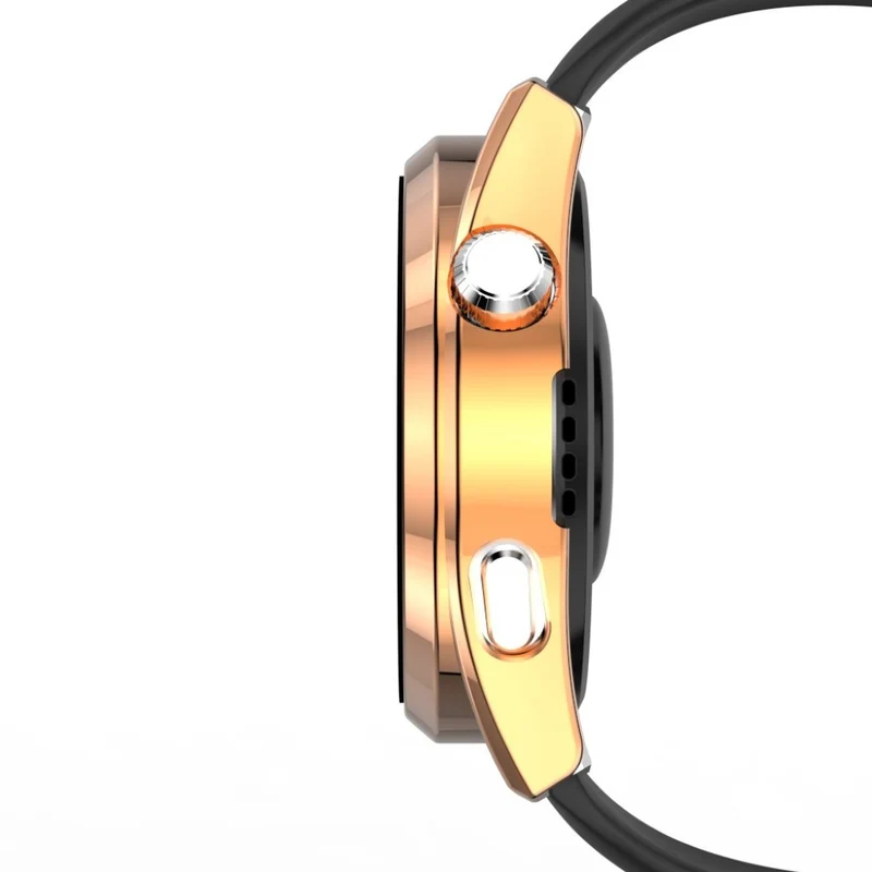 Auffallend Stilvoll Huawei Watch 3 Hülle mit Displayschutz in Plastik und Gehärtetes Glas