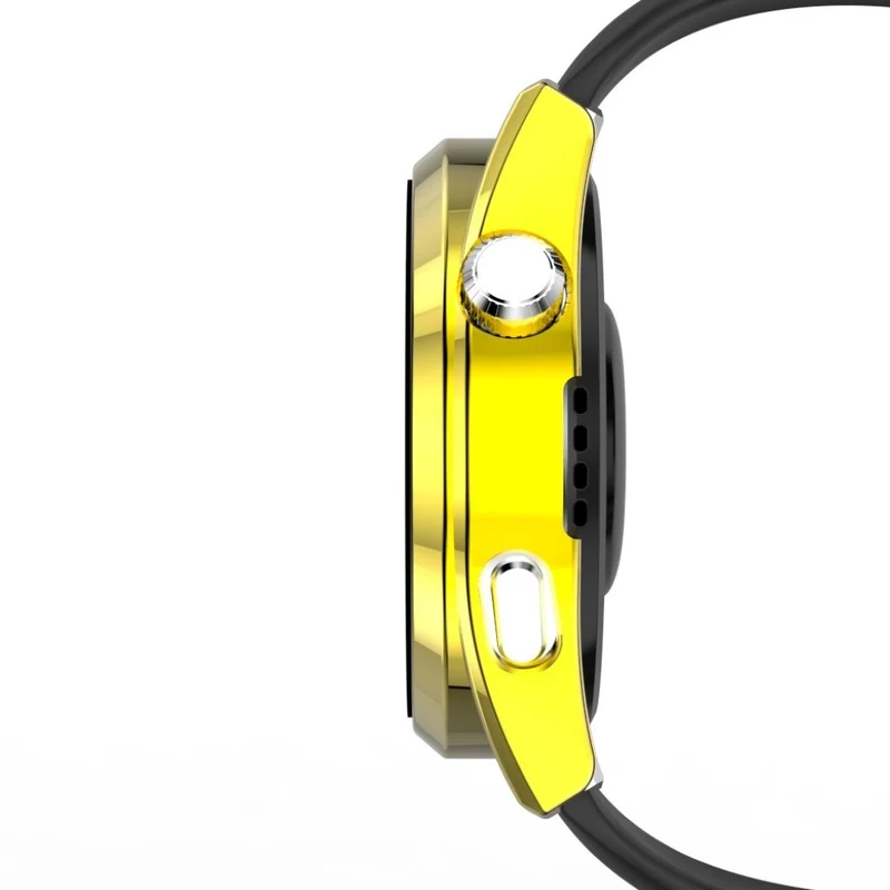 Auffallend Stilvoll Huawei Watch 3 Hülle mit Displayschutz in Plastik und Gehärtetes Glas