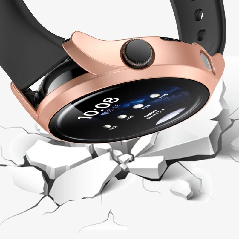 Mega Schön Huawei Watch 3 Hülle mit Displayschutz in Plastik und Gehärtetes Glas