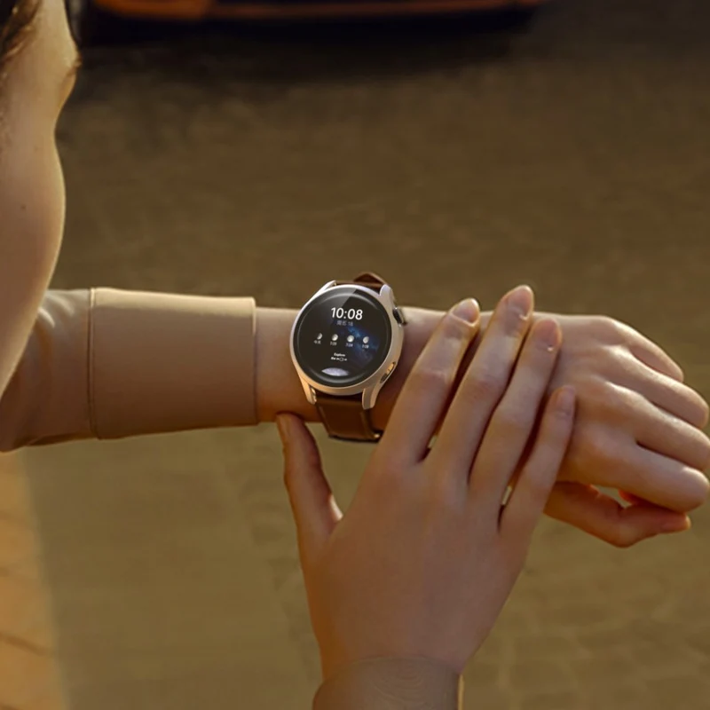 Mega Schön Huawei Watch 3 Hülle mit Displayschutz in Plastik und Gehärtetes Glas