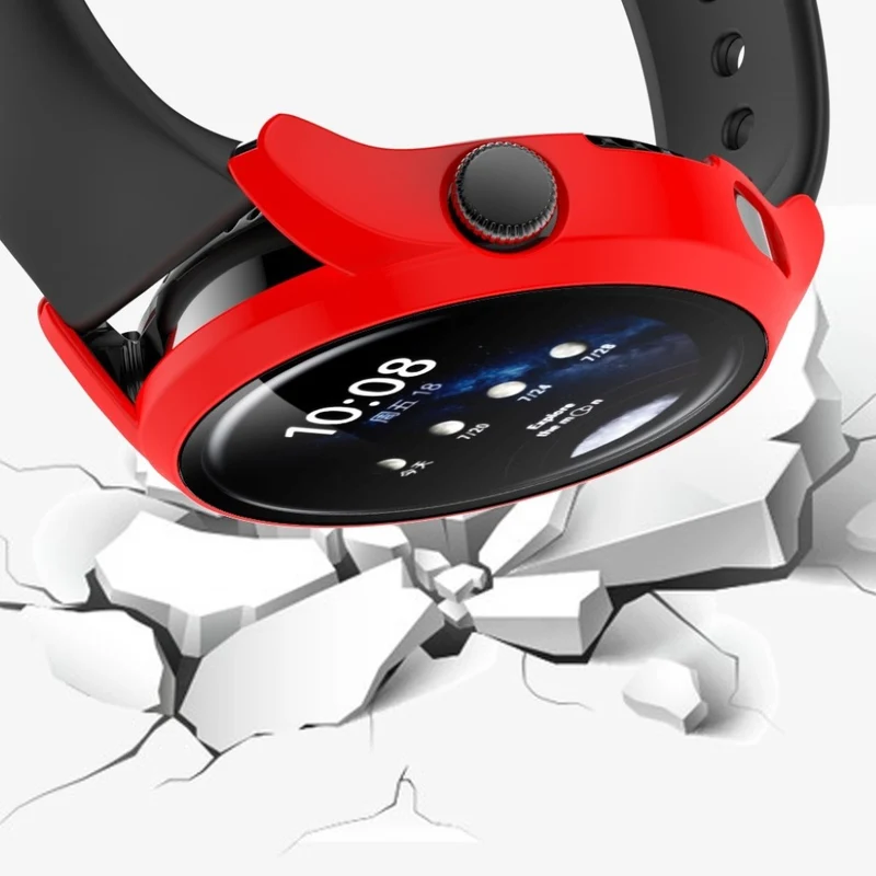 Mega Schön Huawei Watch 3 Hülle mit Displayschutz in Plastik und Gehärtetes Glas