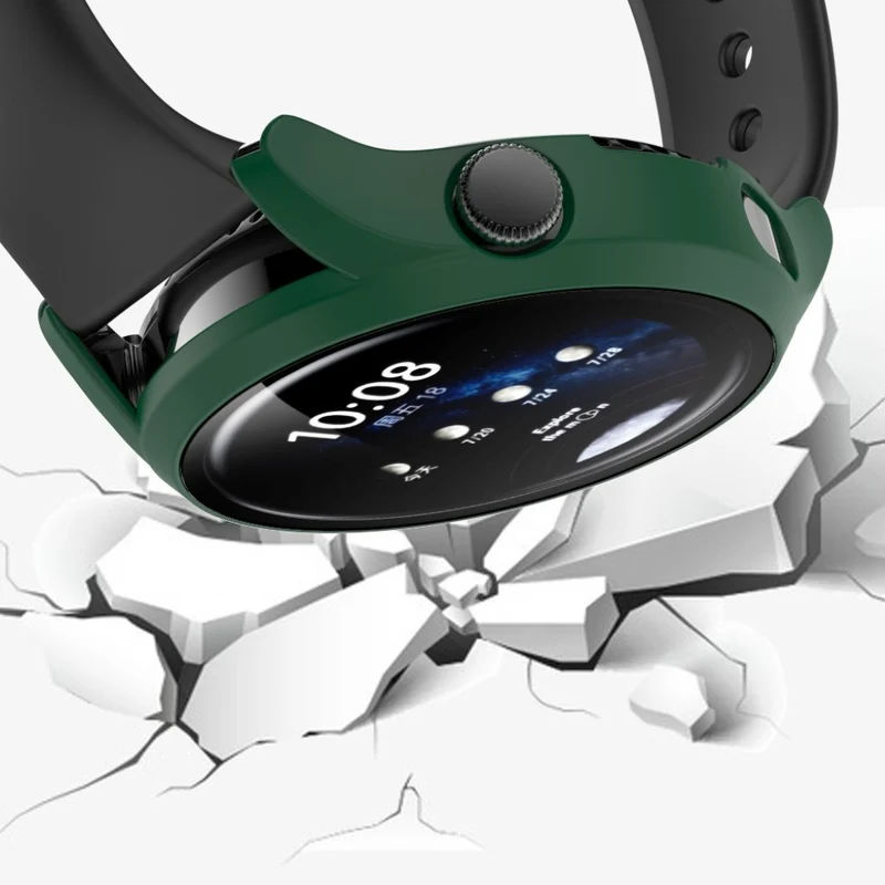 Mega Schön Huawei Watch 3 Hülle mit Displayschutz in Plastik und Gehärtetes Glas