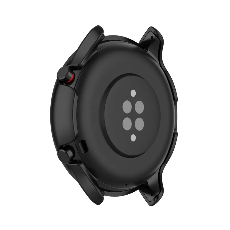 Auffallend Stilvoll Amazfit Smartwatch Universell Hülle mit Displayschutz in Plastik und Gehärtetes Glas