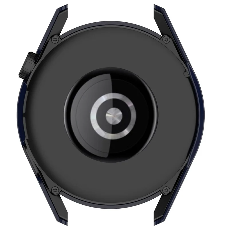 Stilvoll Huawei Watch GT 3 (46mm) Hülle mit Displayschutz in Silikon / TPU und Gehärtetes Glas