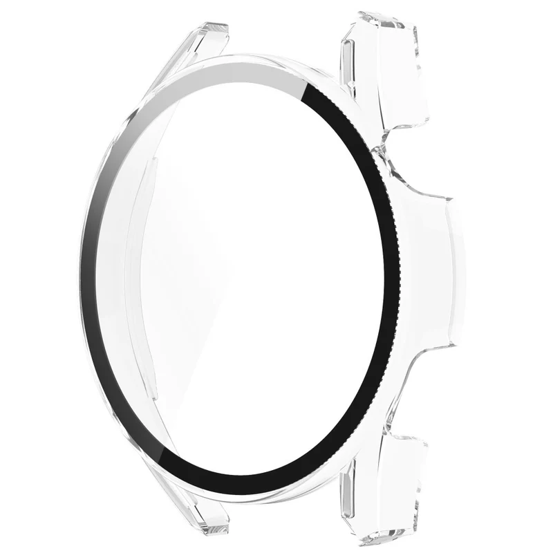 Stilvoll Huawei Watch GT 3 (46mm) Hülle mit Displayschutz in Silikon / TPU und Gehärtetes Glas