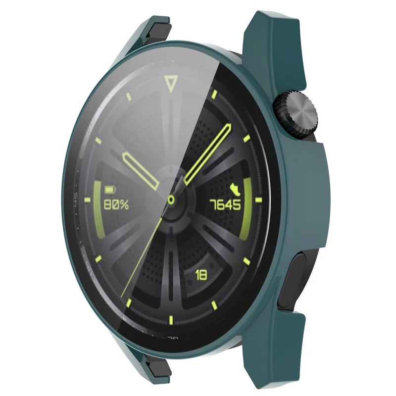 Mega Schön Huawei Watch GT 3 (42mm) Hülle mit Displayschutz in Silikon / TPU und Gehärtetes Glas