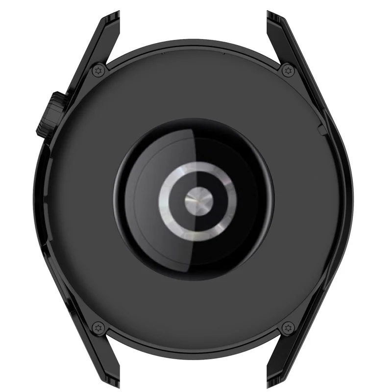 Mega Schön Huawei Watch GT 3 (42mm) Hülle mit Displayschutz in Silikon / TPU und Gehärtetes Glas