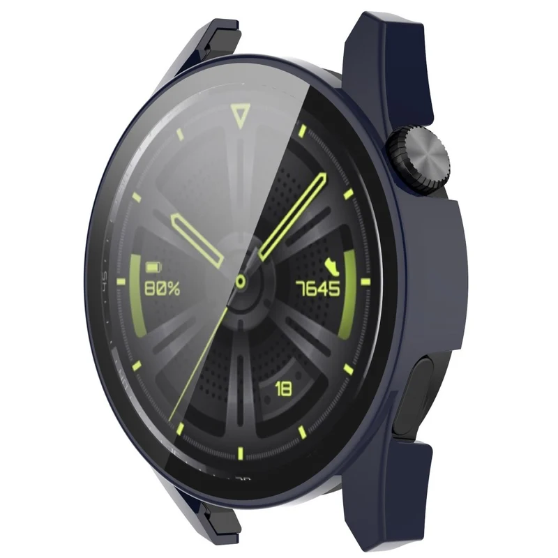 Mega Schön Huawei Watch GT 3 (42mm) Hülle mit Displayschutz in Silikon / TPU und Gehärtetes Glas