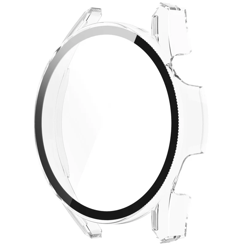 Mega Schön Huawei Watch GT 3 (42mm) Hülle mit Displayschutz in Silikon / TPU und Gehärtetes Glas
