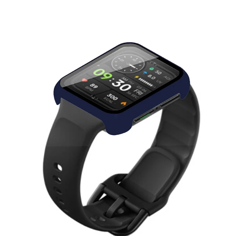 Schützend Oppo Watch 2 (46mm) Hülle mit Displayschutz in Plastik und Gehärtetes Glas