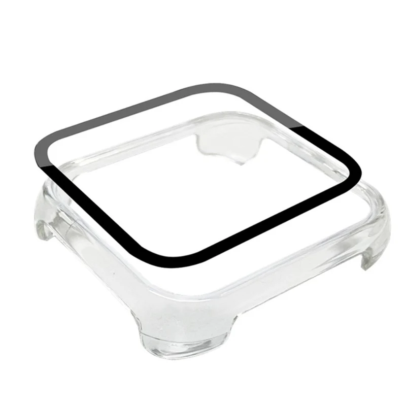 Schützend Oppo Watch 2 (46mm) Hülle mit Displayschutz in Plastik und Gehärtetes Glas