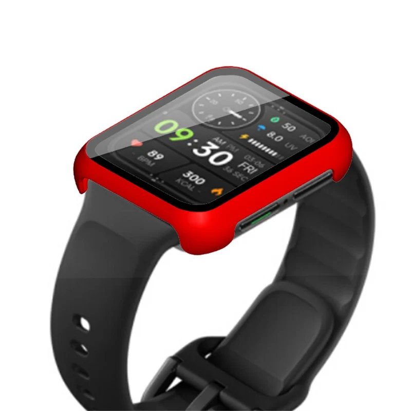 Auffallend Modisch Oppo Watch 2 (42mm) Hülle mit Displayschutz in Plastik und Gehärtetes Glas