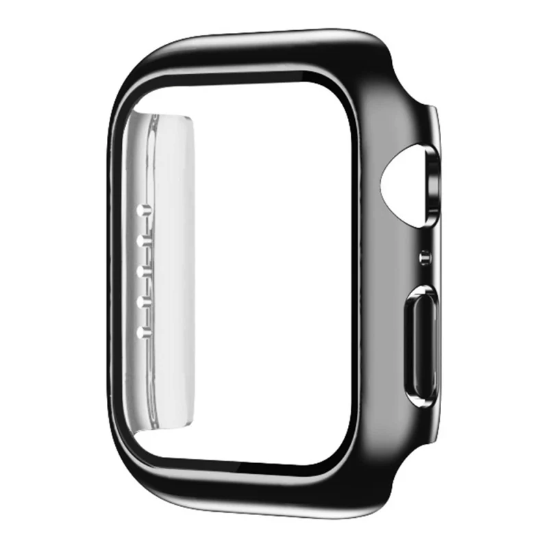 Absolut Gut Apple Smartwatch Universell Hülle mit Displayschutz in Plastik und Gehärtetes Glas