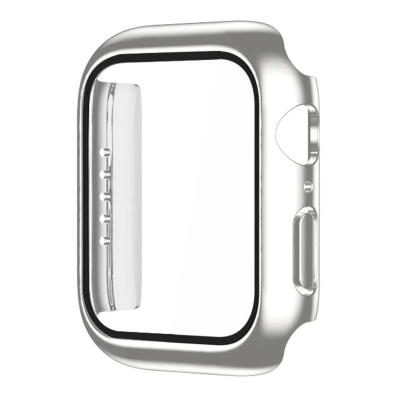 Super Stylisch Apple Watch Series 7 41mm Hülle mit Displayschutz in Plastik und Gehärtetes Glas