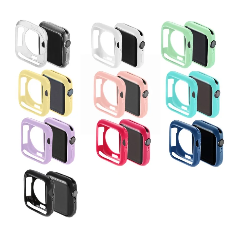 Mega Modisch Apple Watch Series 5 40mm Silikon / TPU Hülle