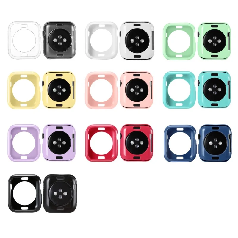 Mega Modisch Apple Watch Series 5 40mm Silikon / TPU Hülle