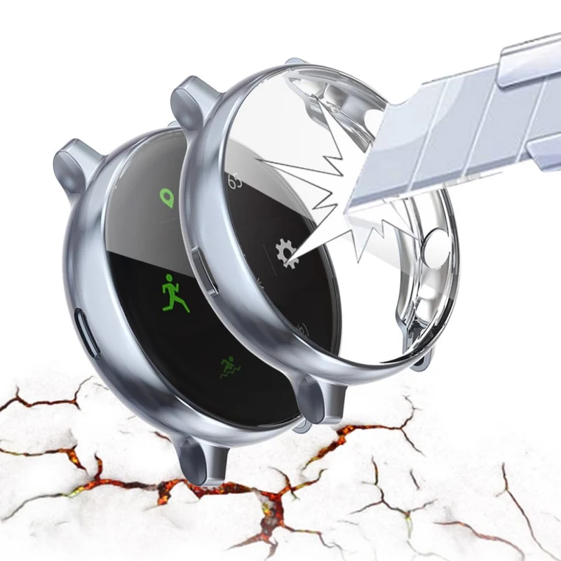 Mega Modisch Samsung Galaxy Watch Active 2 - 44mm Silikon / TPU Hülle
