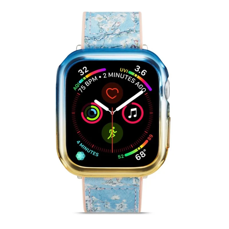 Auffallend Nett Apple Watch Series 5 44mm / Apple Watch 44mm Silikon / TPU Hülle
