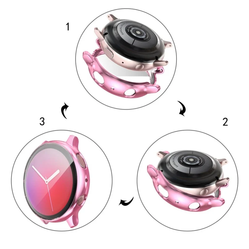 Absolut Stylisch Samsung Galaxy Watch Active 2 - 40mm Silikon / TPU Hülle
