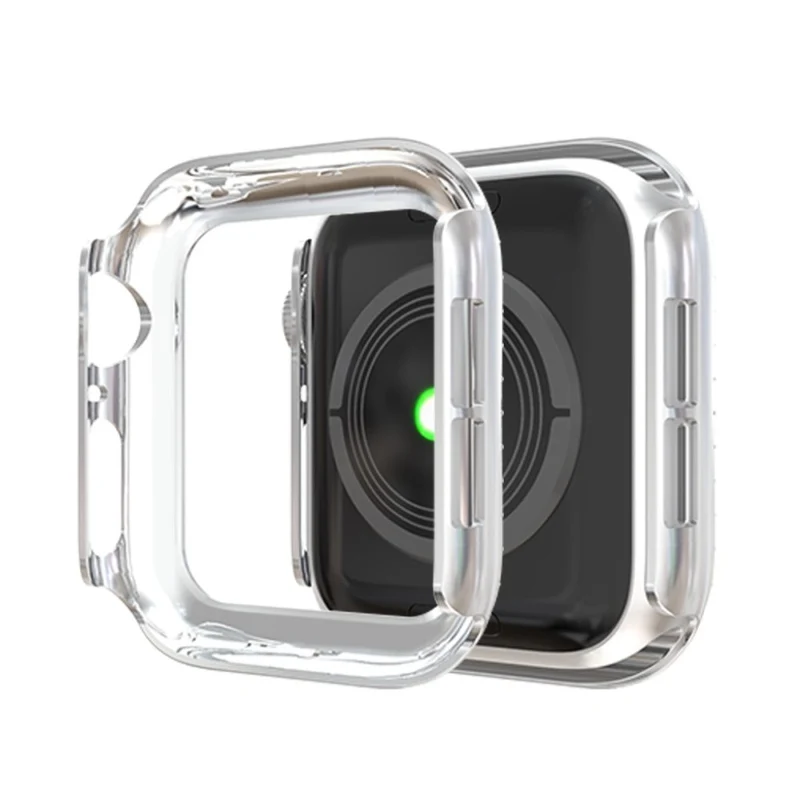 Unglaublich Gut Apple Watch Series 4 44mm Plastik und Strass Hülle