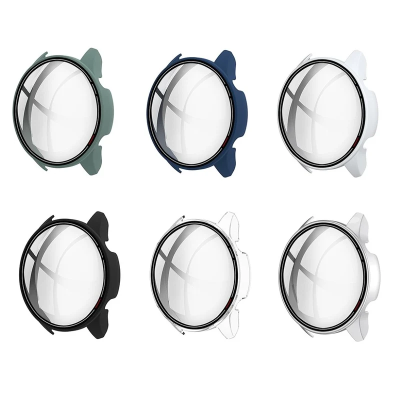 Unglaublich Stylisch Xiaomi Mi Watch Color Hülle mit Displayschutz in Plastik und Glas