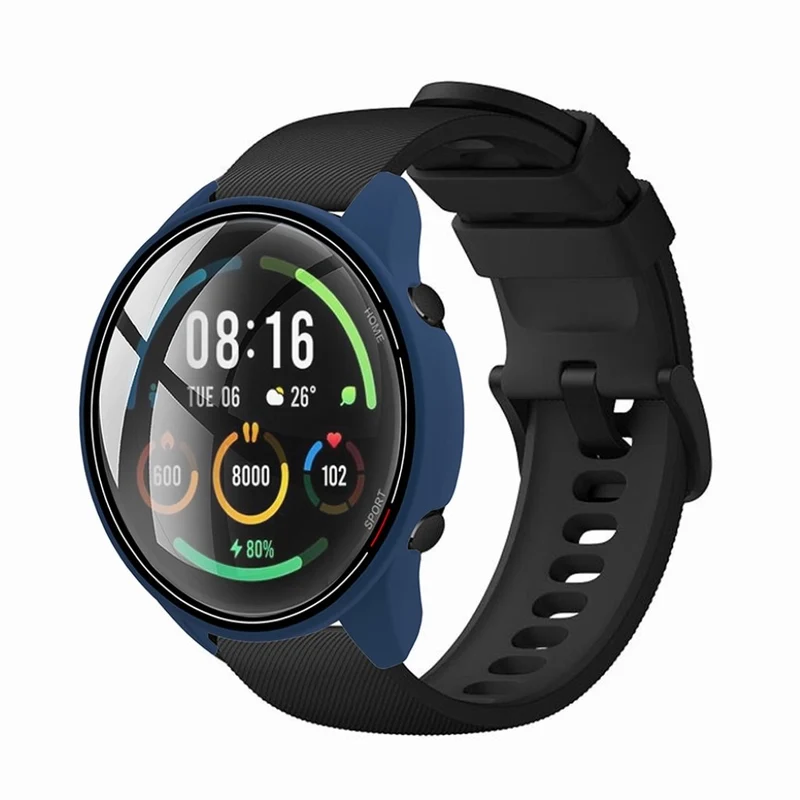 Unglaublich Stylisch Xiaomi Mi Watch Color Hülle mit Displayschutz in Plastik und Glas