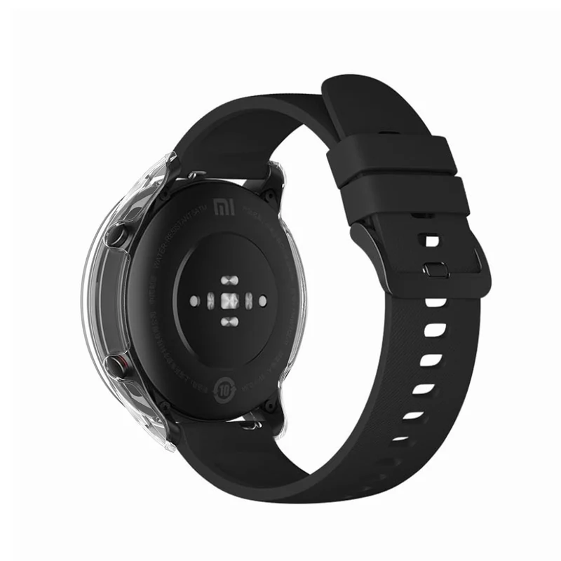 Unglaublich Stylisch Xiaomi Mi Watch Color Hülle mit Displayschutz in Plastik und Glas