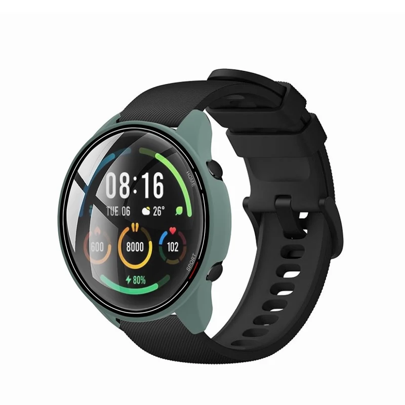 Unglaublich Stylisch Xiaomi Mi Watch Color Hülle mit Displayschutz in Plastik und Glas