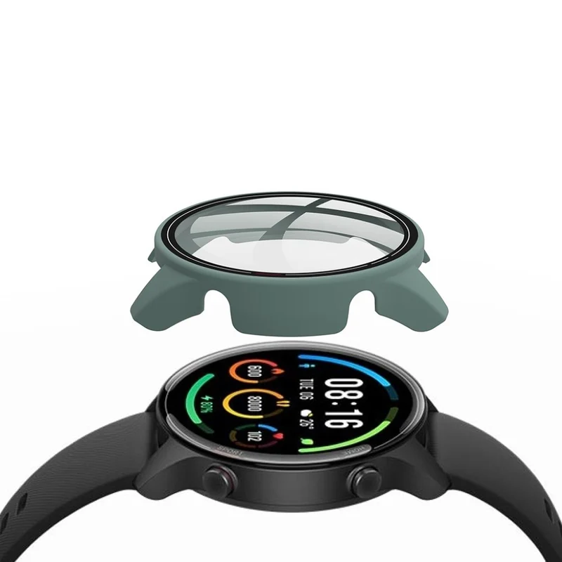 Unglaublich Stylisch Xiaomi Mi Watch Color Hülle mit Displayschutz in Plastik und Glas