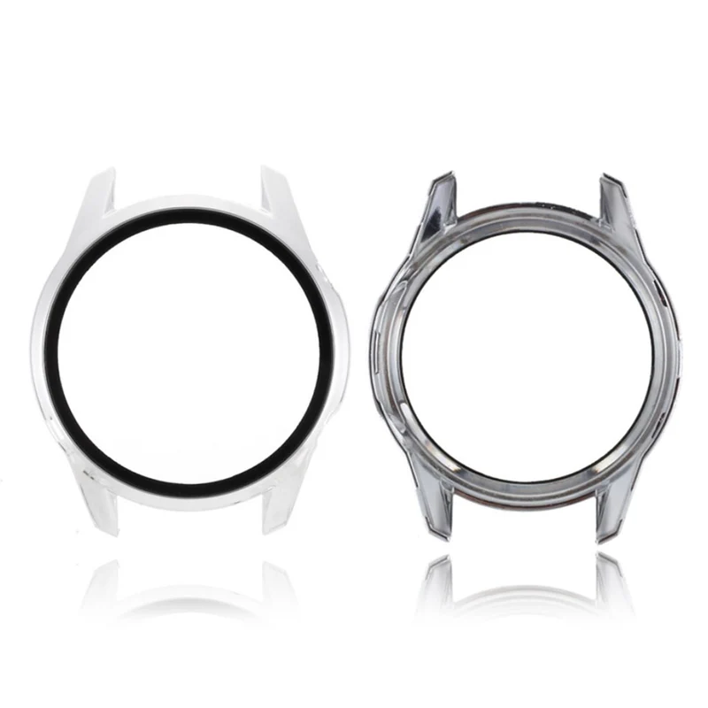 Auffallend Nett Huawei Watch GT 2 42mm Hülle mit Displayschutz in Silikon / TPU und Gehärtetes Glas