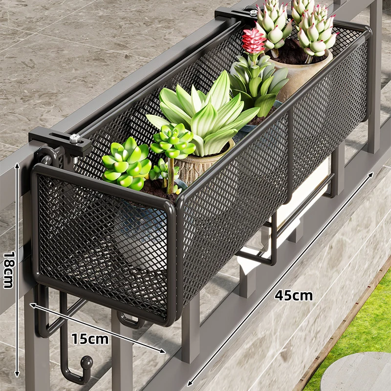 Balkon Geländer Hängende Pflanzenbox